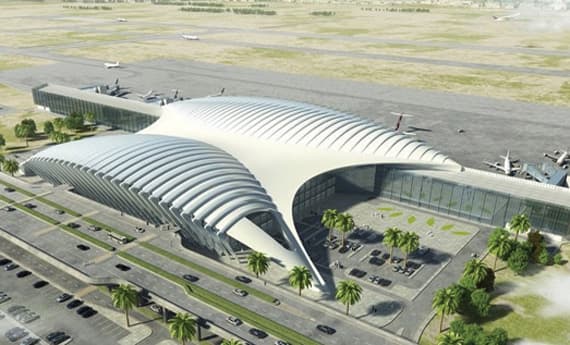 مشروع إنشاء مطار الملك عبدالله بجازان .
