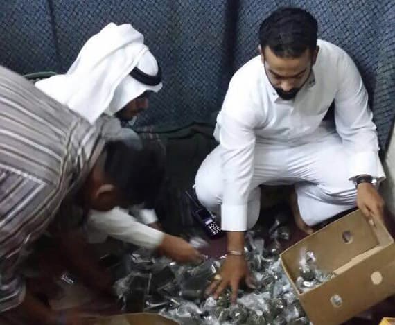 أمانة المدينة المنورة تضبط 1600 عينه شمة جاهزة للبيع
