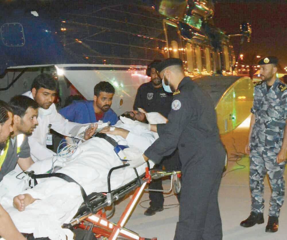 عمل طيران الأمن خلال موسم الحج على حفظ سلامة الحجاج.”واس”