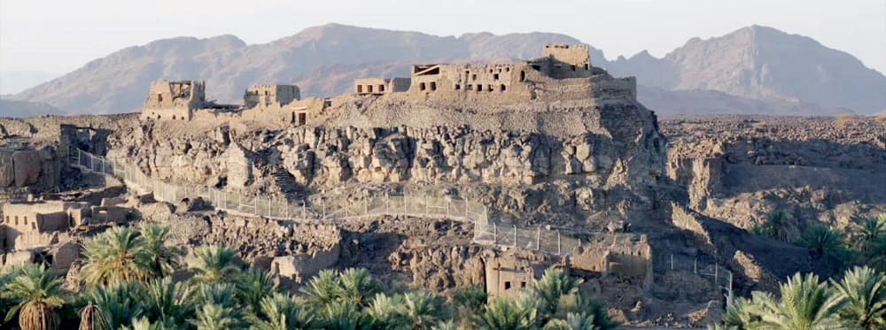 حصن مرحب في خيبر."الاقتصادية"