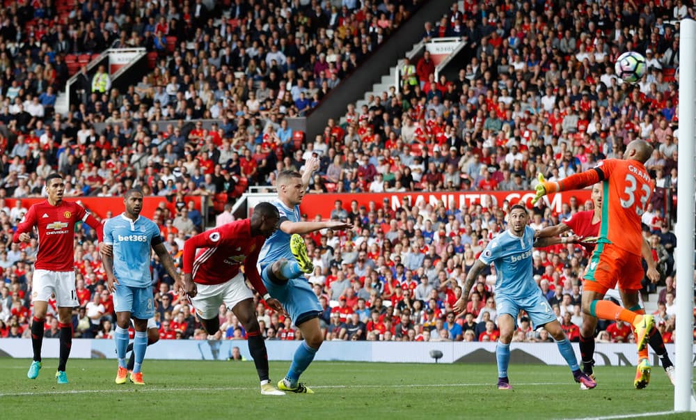 ستوك سيتي يفرض التعادل على مانشستر يونايتد