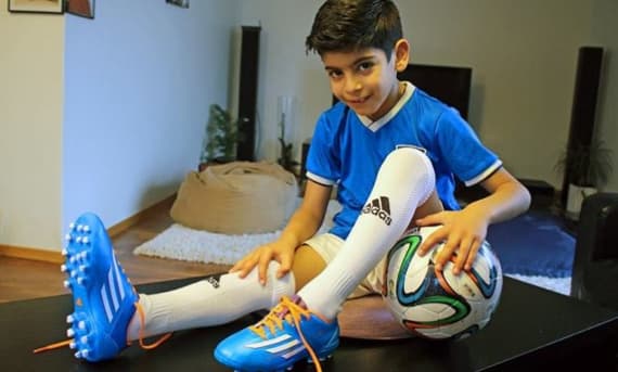 يوفنتوس الإيطالي يضم موهوبا فلسطينيا في العاشرة