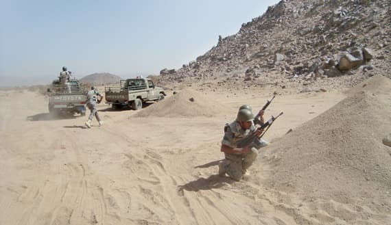 رجال الحد الجنوبي على أهبة الاستعداد دائما للدفاع عن أرض الوطن.»الاقتصادية»