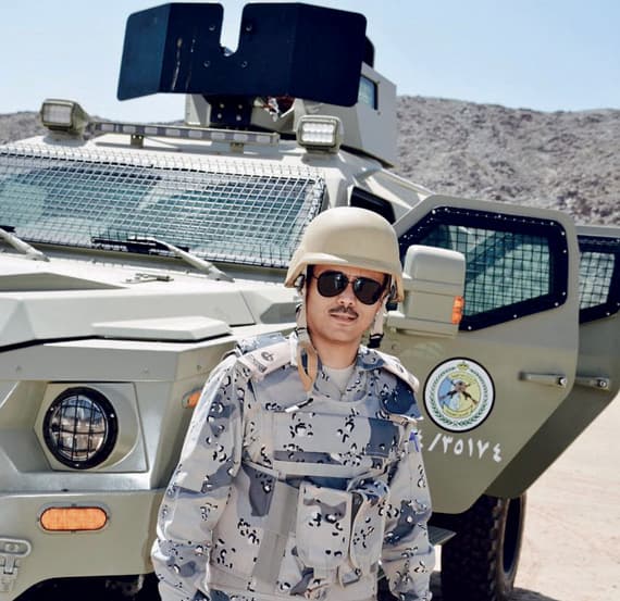 الرائد علي عبد الله القحطاني 