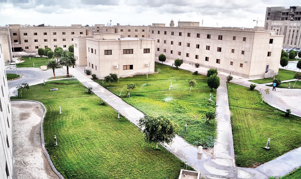 مبنى سكن الطلاب الجديد.