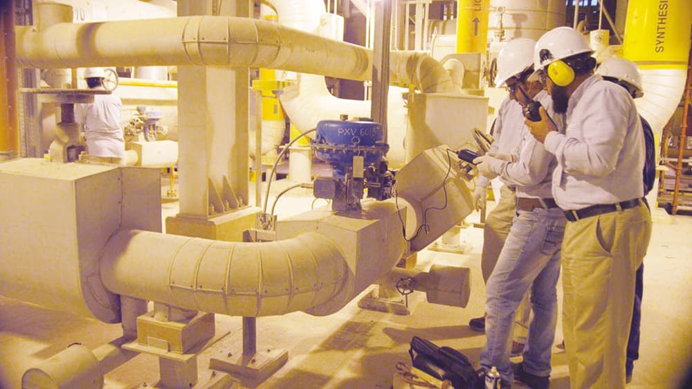 قطاع التعدين الحديث يعد ركيزة مهمة للصناعة السعودية.
