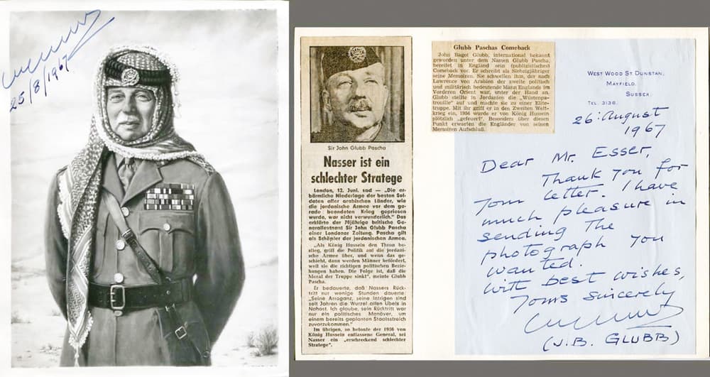 الفريق جون باشا .. لقبه البدو براعي البويضا وألف لأجلهم أشهر كتبه