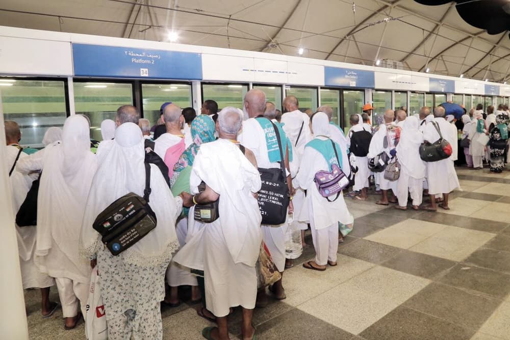  نقل قطار المشاعر 311 ألف راكب في موسم الحج الماضي."الاقتصادية"