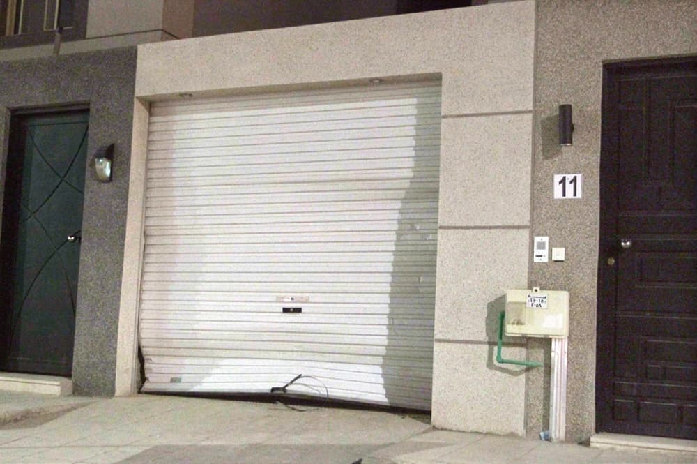 أحد البيوت التي حاول الإرهابيون الهرب إليها.