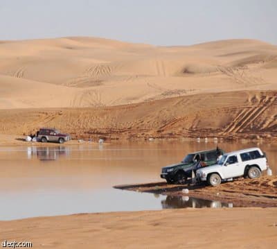 مخيمات فاخرة على شواطئ القصيم تقلص الإقبال على الاستراحات