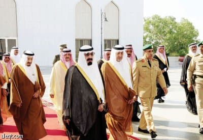 الملك يقضي عدة أيام في روضة خريم