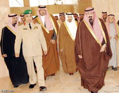الملك يقضي عدة أيام في روضة خريم