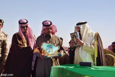 اختتام مسابقة جائزة الملك عبد العزيز لمزاين الإبل في أم رقيبة