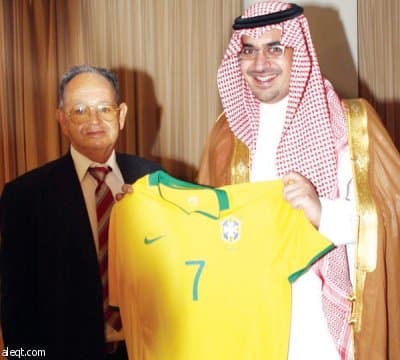 نواف يضع اللمسات الأولى للتعاون مع البرازيل