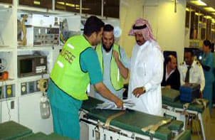 الأطقم والمساعدات الطبية السعودية تصل العريش لمساعدة أهالي غزة المنكوبين ( واس )
