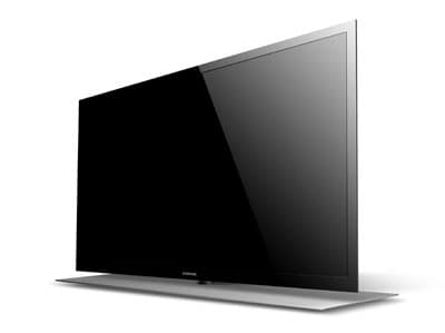 شركة سامسونج تنتج جهاز تلفزيون LCD  بقياس 6.5 ملم (0.26 بوصة) هو أرق من أي أجهزة التلفزيون الموجودة في العالم (الفرنسية)