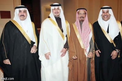 خالد المالك يحتفل بزفاف نجله