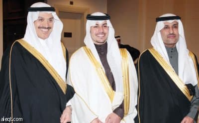 خالد المالك يحتفل بزفاف نجله