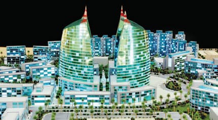 5.5 مليار لإنشاء 16 برجا في مركز الملك عبدالله المالي