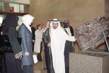 حرم الرئيس التركي تزور المتحف الوطني ومعرض الآثار الخليجي