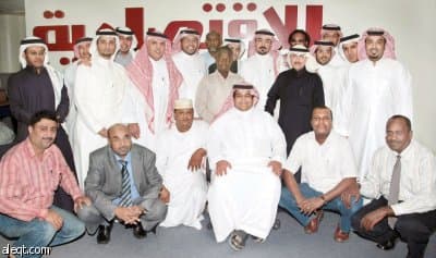 الزميل فيصل الغيث يحتفل بتخرجه