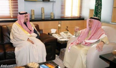 وزير الثقافة والإعلام يبحث مع الأمير فيصل بن سلمان آفاق التعاون بين المؤسسات الإعلامية والوزارة