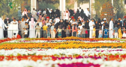 500 ألف زائر لمهرجان ربيع الرياض الخامس