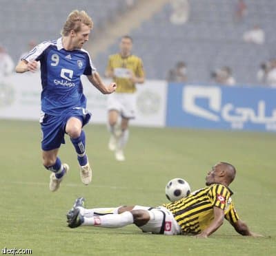 لقطات من مباراة الهلال والاتحاد