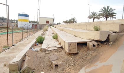 نادي اللواء .. بين الفاقة ومدرج الموت