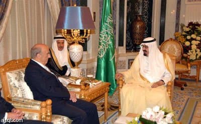 الملك يستقبل المفتي والرئيس السويسري وعدداَ من الأمراء  والوزراء