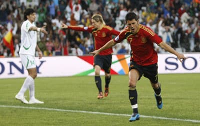 أسبانيا تهزم العراق وتحجز مقعدها في الدور قبل النهائي