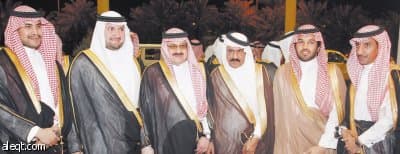الأمير سطام يشرف زفاف الأمير عبد العزيز بن طلال