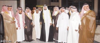 الأمير سطام يشرف زفاف الأمير عبد العزيز بن طلال