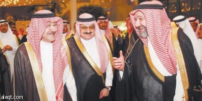 الأمير سطام يشرف زفاف الأمير عبد العزيز بن طلال