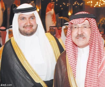 الأمير سطام يشرف زفاف الأمير عبد العزيز بن طلال