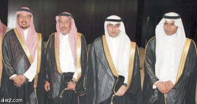 السبيعي والسلامة يزفان عبد الإله