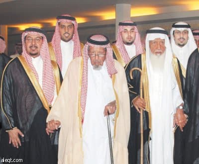السبيعي والسلامة يزفان عبد الإله