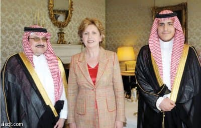 الأمير محمد بن نواف يزور رئيسة أيرلندا
