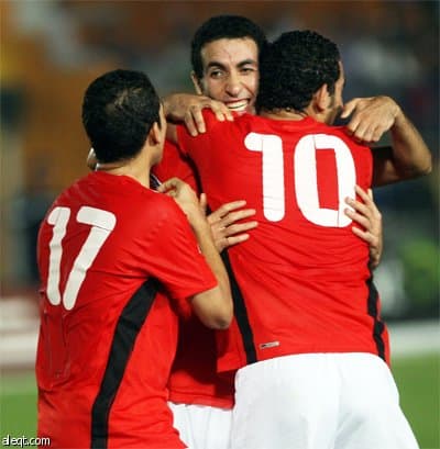 فاز منتخب مصر لكرة القدم على نظيره الرواندي 3-0 في القاهرة في مباراة مؤجلة من الجولة الثالثة من التصفيات المؤهلة إلى نهائيات الم