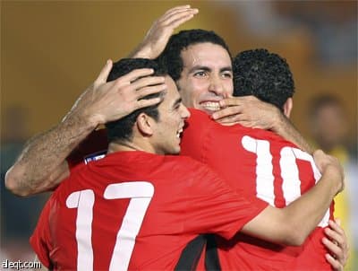فاز منتخب مصر لكرة القدم على نظيره الرواندي 3-0 في القاهرة في مباراة مؤجلة من الجولة الثالثة من التصفيات المؤهلة إلى نهائيات الم