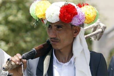 زواج جماعي في صنعاء ضم 160 شاب وشابة نظمته جمعية خيرية محلية.