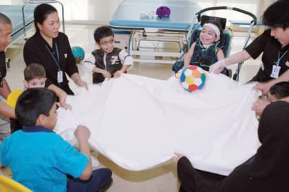يوم مفتوح لأطفال "الاحتياجات الخاصة" في مدينة سلطان الإنسانية