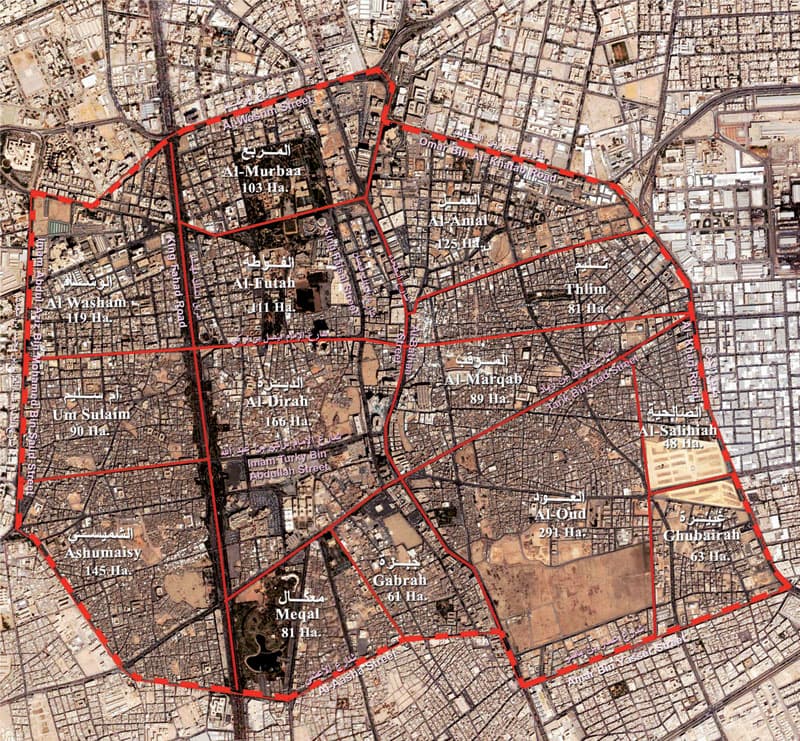 خطة شاملة لتطوير المنطقة المركزية