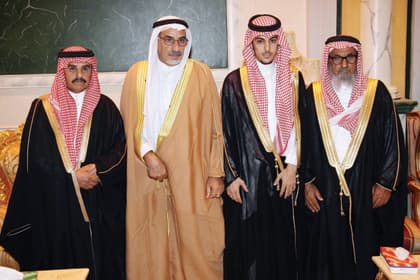 العويض والسبيعي يحتفلان بـ"ناصر"