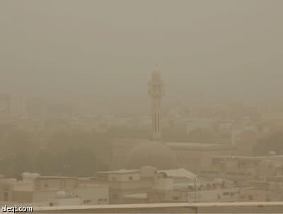 مدن الشرقية تتدثر بالغبار لليوم الثاني .. ولا حوادث