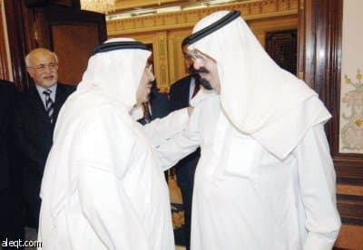 خادم الحرمين الشريفين يستقبل عامل عمالة بوسكورة في الدار البيضاء