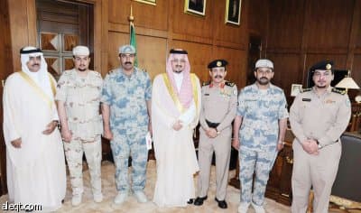 أمير عسير ينقل تحيات القيادة لمنقذي عائلة المسني