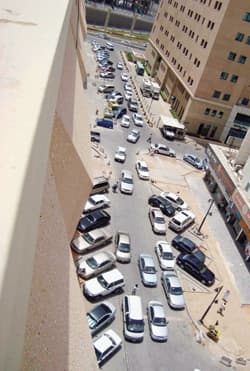 وقوف خاطئ رغم التنظيم