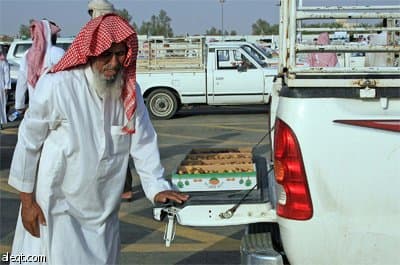 مدينة التمور في القصيم تكتظ بالزوار مع قرب حلول شهر رمضان المبارك
