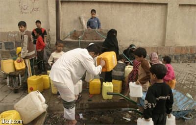 أزمة المياه تهدد اليمن الذي يعاني انفجارا سكانيا